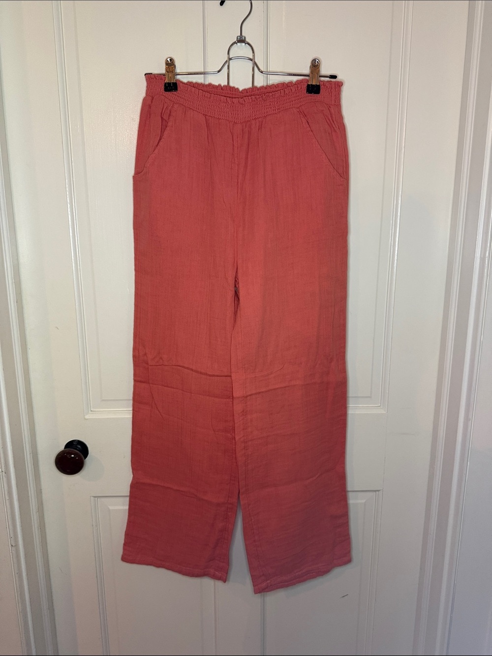 Old Navy Coral Wide-Leg Kids Pants